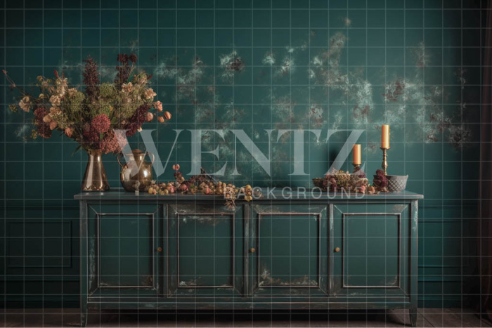 Fundo Fotográfico em Tecido Cenário com Flores / Backdrop 3314