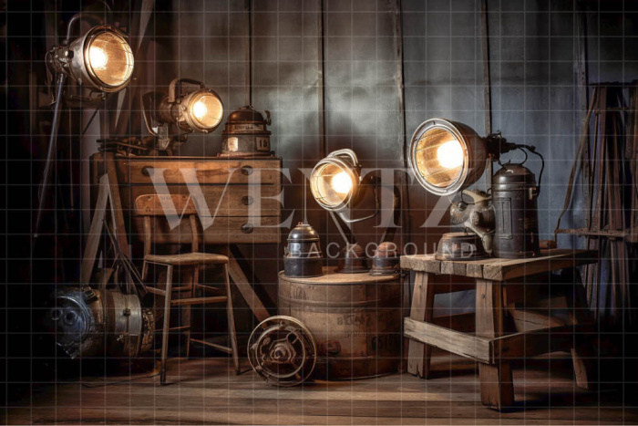 Fundo Fotográfico em Tecido Luzes de Palco / Backdrop 3354