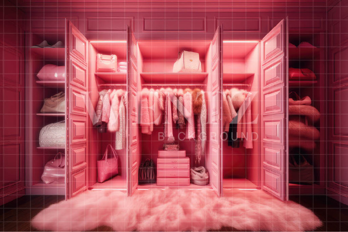 Fundo Fotográfico em Tecido Closet dos Sonhos / Backdrop 3514