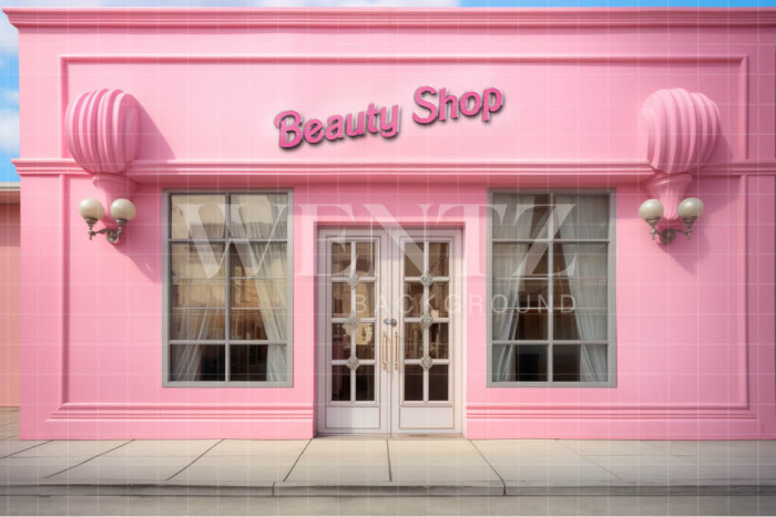 Fundo Fotográfico em Tecido Salão de Beleza / Backdrop 4406