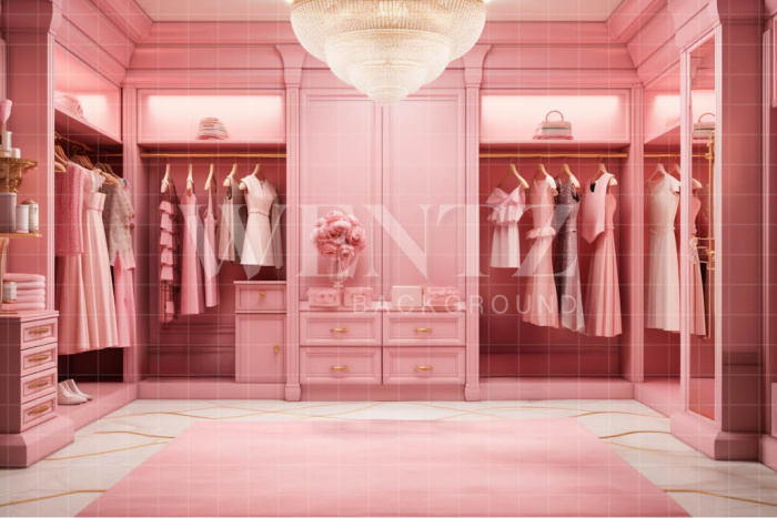Fundo Fotográfico em Tecido Closet Pink / Backdrop 4420