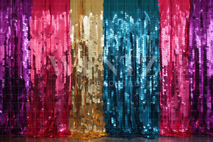 Fundo Fotográfico em Tecido Carnaval / Backdrop  5257