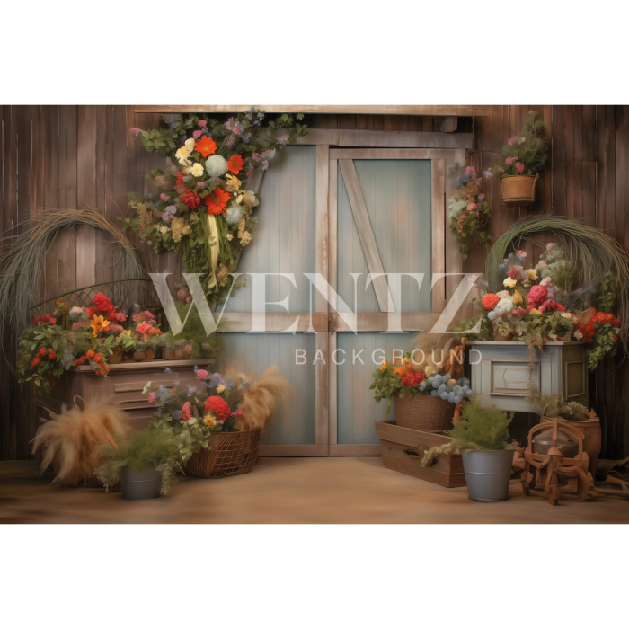 Fundo Fotográfico em Tecido Páscoa / Backdrop 5427