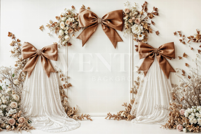 Fundo Fotográfico em Tecido Outono Floral / Backdrop 6956 