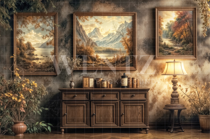 Fundo Fotográfico em Tecido Outono / Backdrop 6957