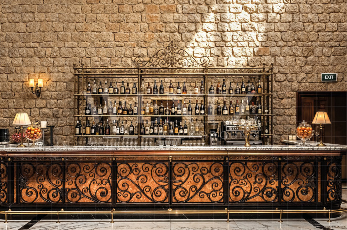 Fundo Fotográfico em Tecido Bar Dia dos Pais / Backdrop 7235