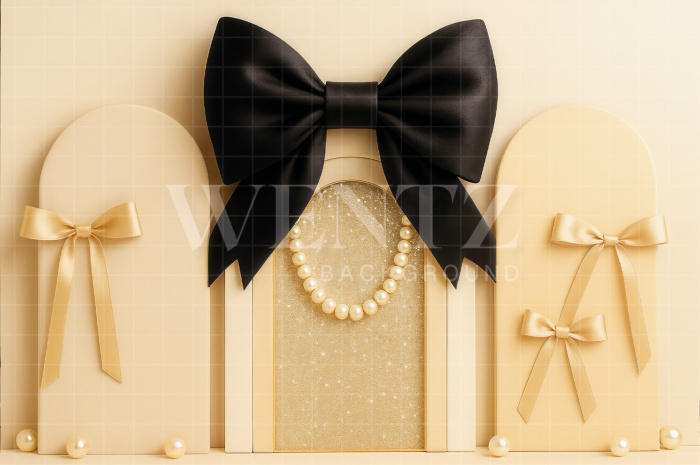 Fundo Fotográfico em Tecido Cenário com Laço / Backdrop 7237