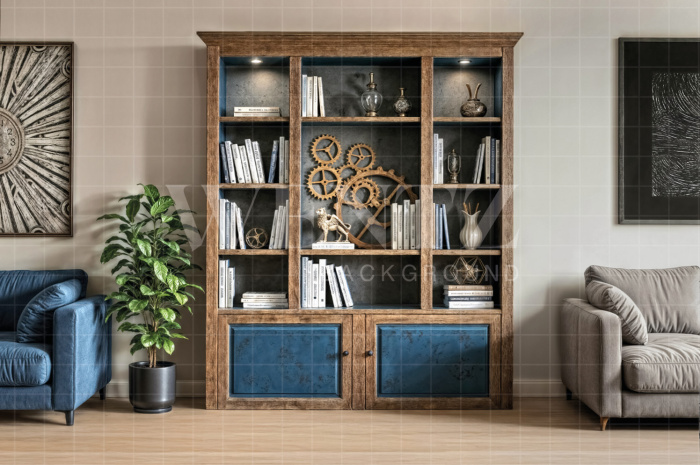 Fundo Fotográfico em Tecido Sala Dia dos Pais / Backdrop 7250