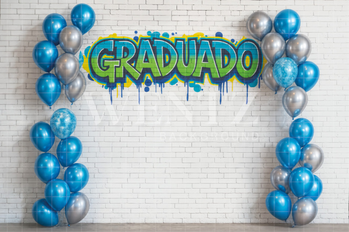 Fundo Fotográfico em Tecido Formatura / Backdrop 7931