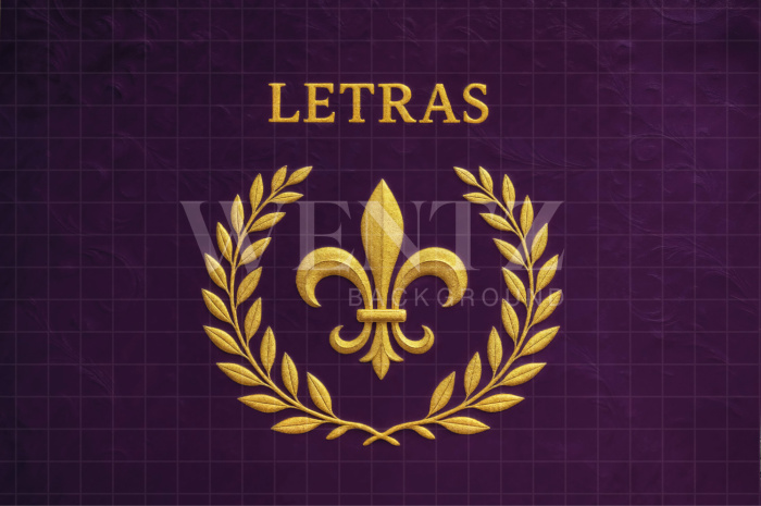 Fundo Fotográfico em Tecido Formatura Letras / Backdrop 7939