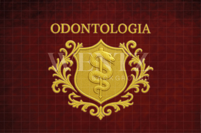 Fundo Fotográfico em Tecido Formatura Odontologia / Backdrop 7940