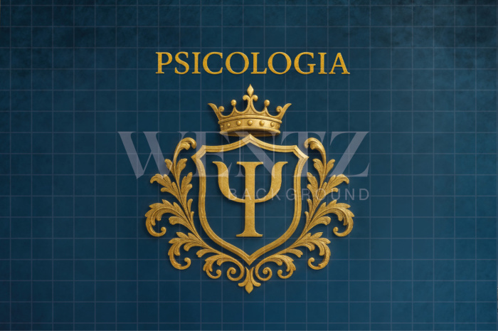 Fundo Fotográfico em Tecido Formatura Psicologia / Backdrop 7941