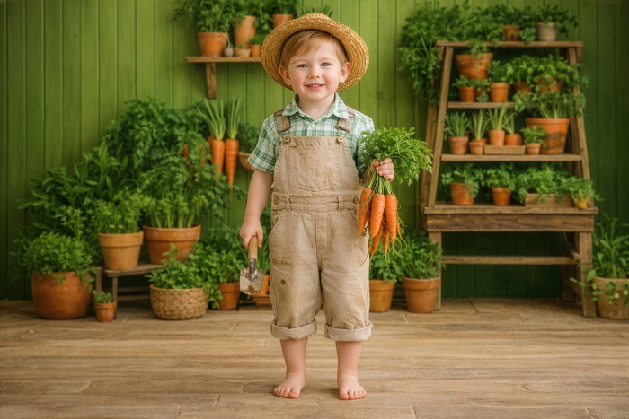 Fundo Fotográfico em Tecido Páscoa / Backdrop 8034