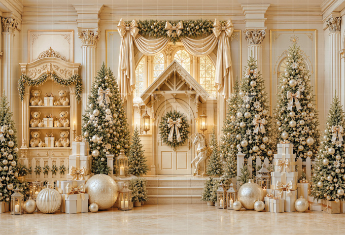 Fundo Fotográfico em Tecido Natal / Backdrop 8860