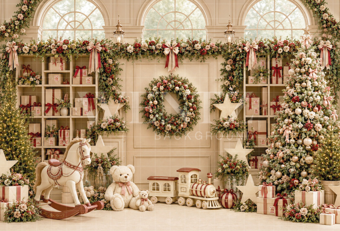 Fundo Fotográfico em Tecido Natal / Backdrop 8862
