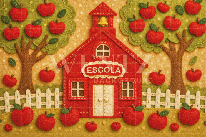 Fundo Fotográfico em Tecido ABC / Backdrop 7592