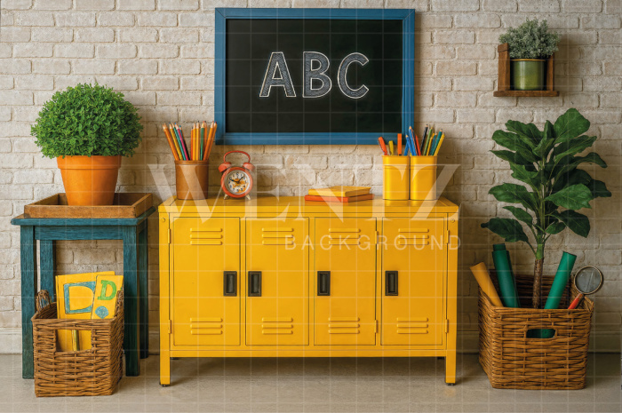 Fundo Fotográfico em Tecido ABC / Backdrop 7601