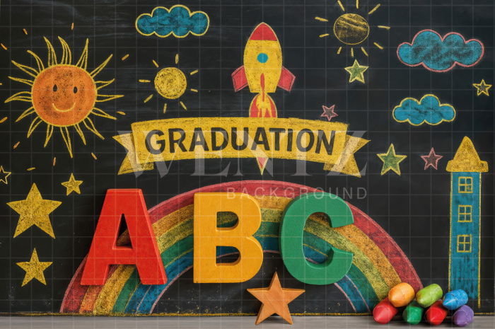 Fundo Fotográfico em Tecido ABC / Backdrop 7629