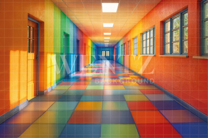 Fundo Fotográfico em Tecido ABC / Backdrop 7856