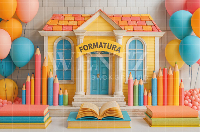 Fundo Fotográfico em Tecido ABC / Backdrop 7859