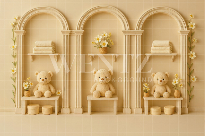 Fundo Fotográfico em Tecido Dia das Crianças / Backdrop 7733