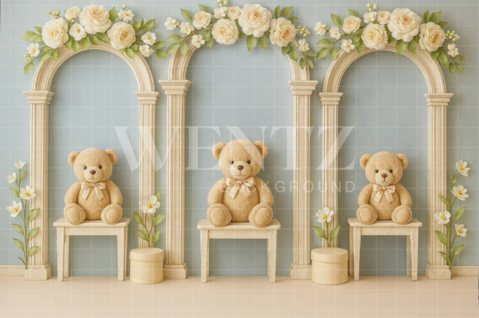 Fundo Fotográfico em Tecido Dia das Crianças / Backdrop 7735