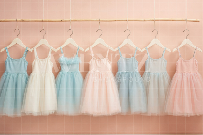 Fundo Fotográfico em Tecido Figurinos de Balé Dia das Crianças / Backdrop 7744