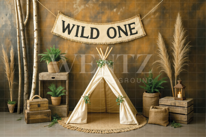 Fundo Fotográfico em Tecido Dia das Crianças / Backdrop 7747