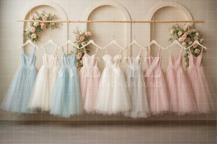 Fundo Fotográfico em Tecido Figurinos de Balé Dia das Crianças / Backdrop 7749