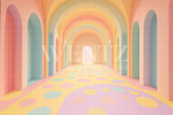 Fundo Fotográfico em Tecido Dia das Crianças / Backdrop 7751