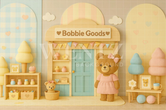 Fundo Fotográfico em Tecido Dia das Crianças / Backdrop 7772