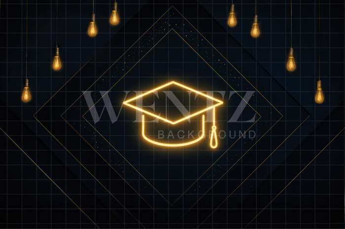 Fundo Fotográfico em Tecido Formatura / Backdrop 7858