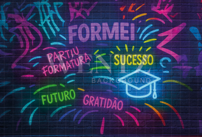 Fundo Fotográfico em Tecido Formatura / Backdrop 7925