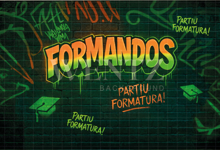 Fundo Fotográfico em Tecido Formatura / Backdrop 7926