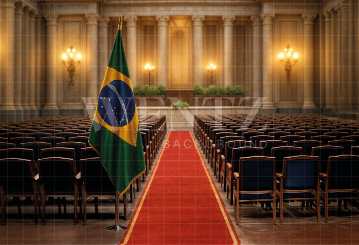 Fundo Fotográfico em Tecido Formatura / Backdrop 7934