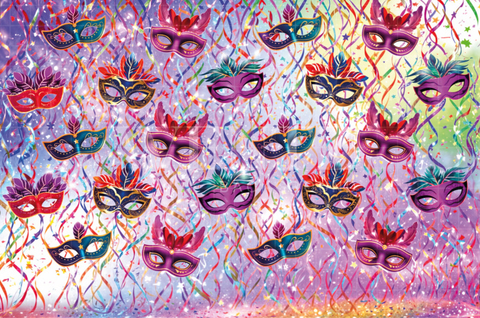 Fundo Fotográfico em Tecido Carnaval / Backdrop 8090