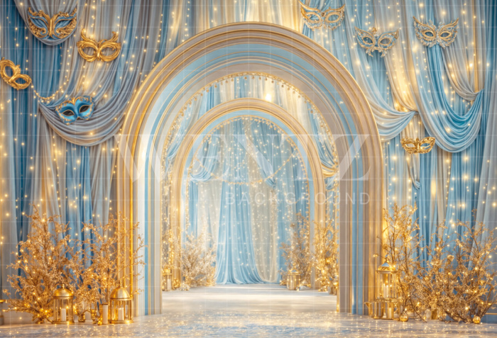 Fundo Fotográfico em Tecido Carnaval / Backdrop 8105