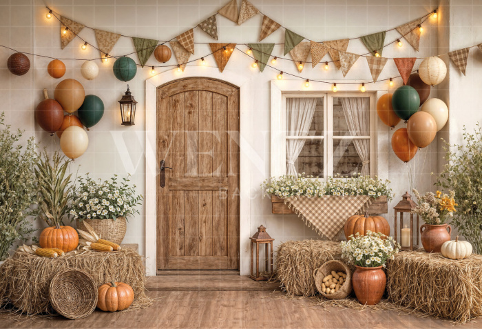 Fundo Fotográfico em Tecido Cenário Festa Junina / Backdrop 8266