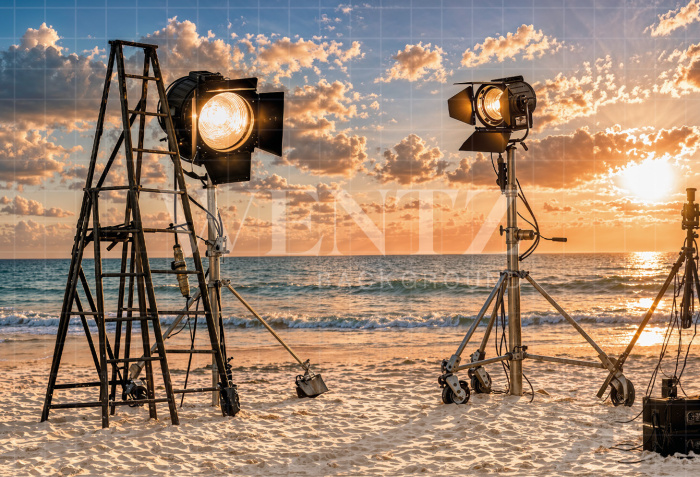 Fundo Fotográfico em Tecido Cinema Dia dos Pais / Backdrop 8343