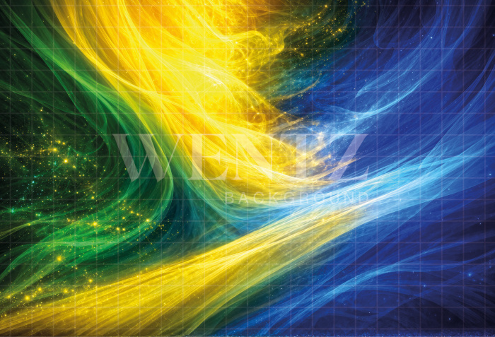 Fundo Fotográfico em Tecido Copa do Mundo de Futebol / Backdrop 8141