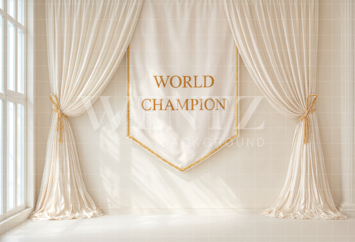 Fundo Fotográfico em Tecido Copa do Mundo de Futebol / Backdrop 8208