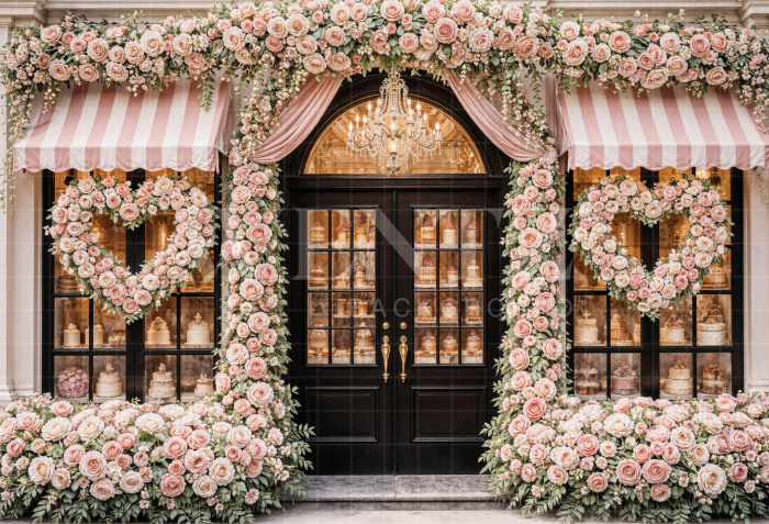 Fundo Fotografico em Tecido Dia das Mães Confeitaria / Backdrop 8153