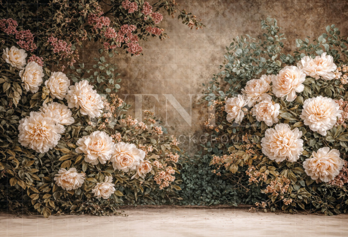 Fundo Fotografico em Tecido Dia das Mães Floral / Backdrop 8149