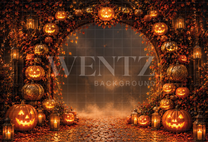 Fundo Fotográfico em Tecido Halloween / Backdrop 8905