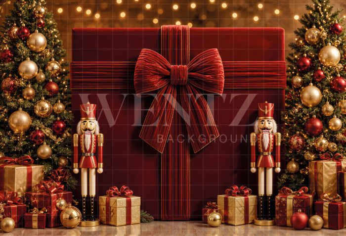 Fundo Fotográfico em Tecido Natal / Backdrop 8456