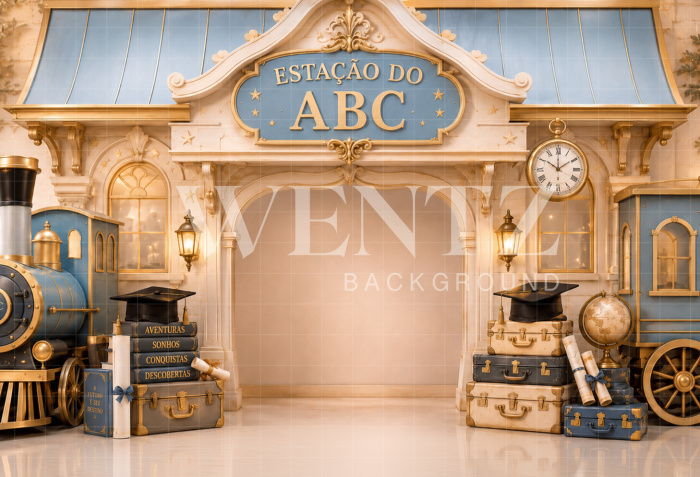 Fundo Fotográfico em Tecido ABC / Backdrop 8917
