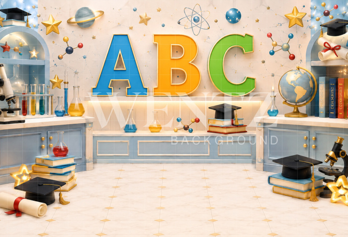 Fundo Fotográfico em Tecido ABC / Backdrop 8927