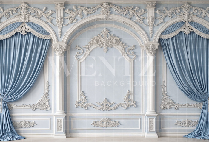 Fundo Fotográfico em Tecido Boiserie Dia das Mães / Backdrop 8255