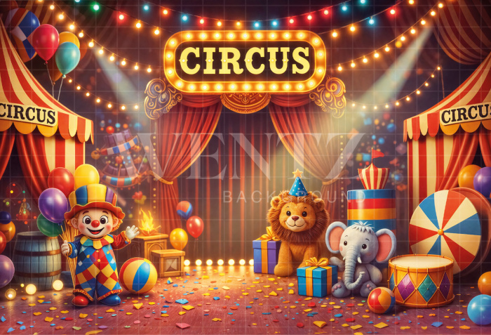 Fundo Fotográfico em Tecido Carnaval / Backdrop 8086