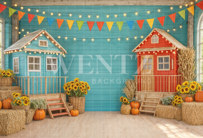 Fundo Fotográfico em Tecido Cenário Festa Junina / Backdrop 8230